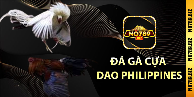 Đá gà cựa dao Philippines là gì?